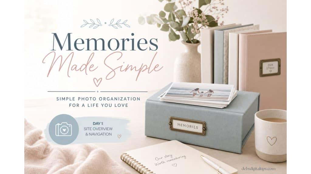 Day 1 - Memories Made Simple Challenge